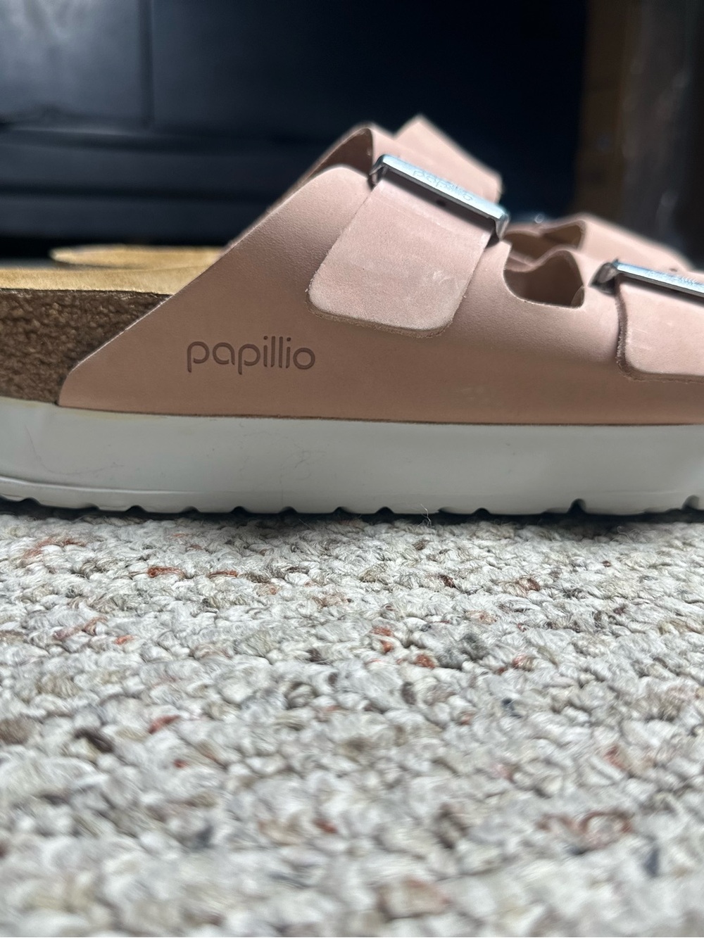 Birkenstock Papillo Platform Sandal Pink Size 10 - Picture 10 of 12